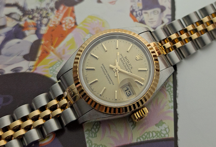 1998 Ladies' Rolex Oyster Perpetual Datejust YG/SS Ref. 79173